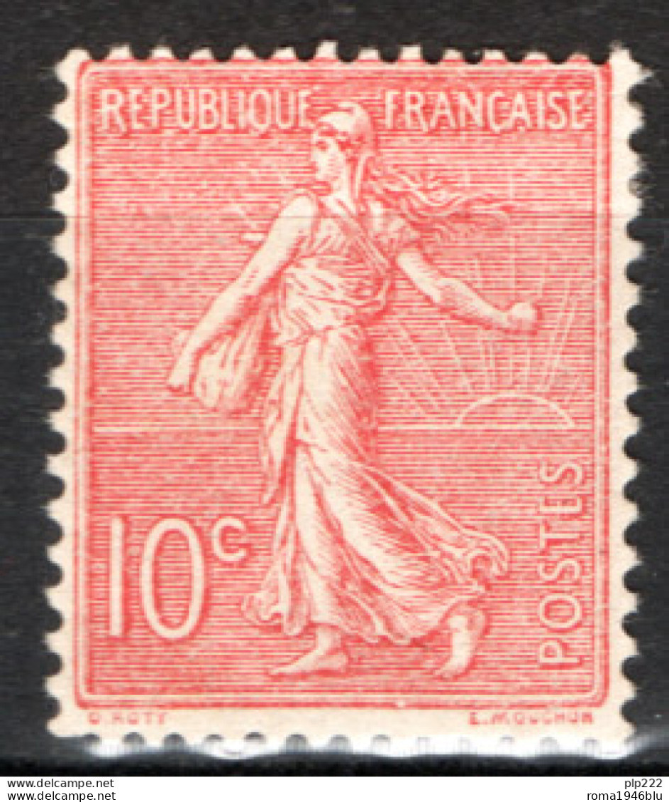 Francia 1903 Unif.129 */MVLH VF/F - 1903-60 Semeuse A Righe