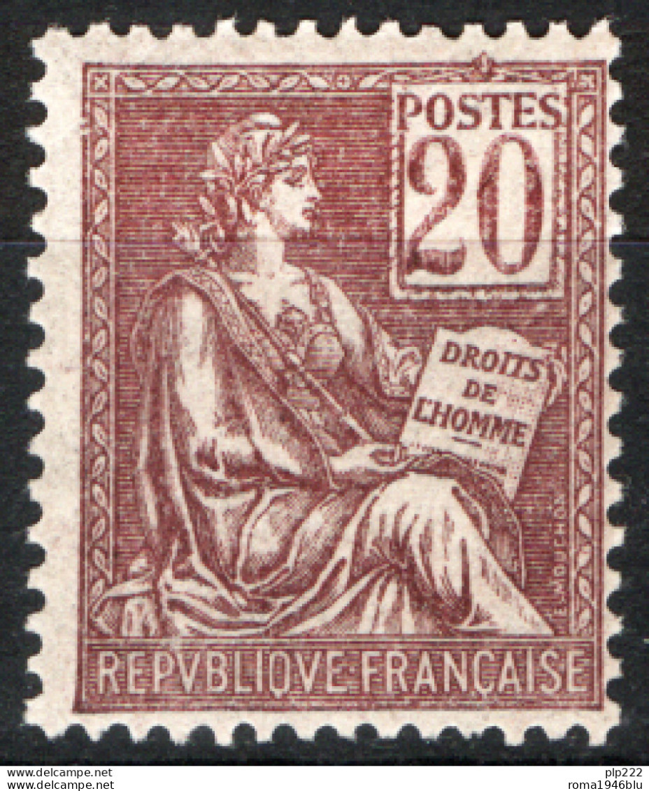 Francia 1900 Unif.113 */MH  VF/F - 1900-02 Mouchon