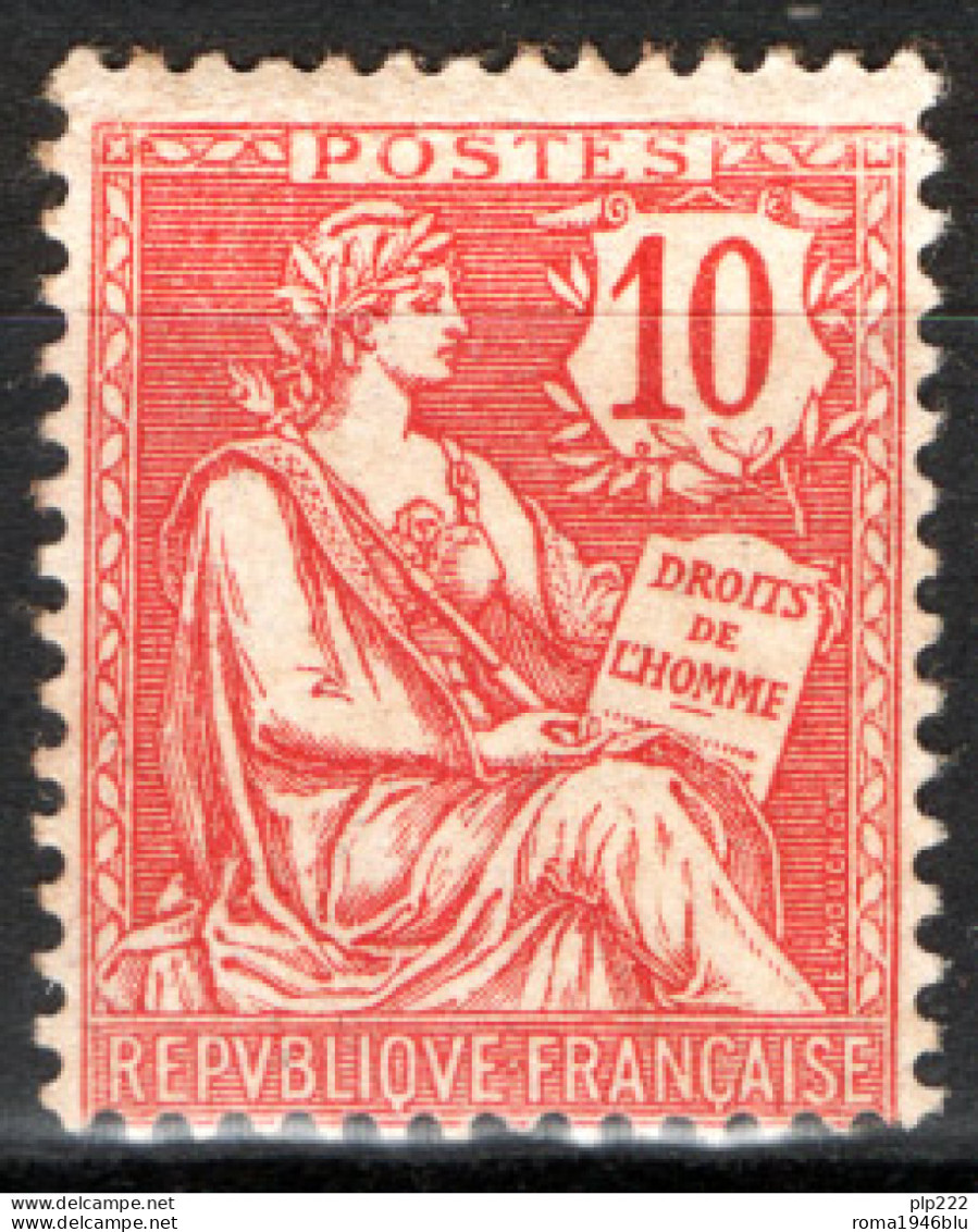 Francia 1902 Unif.124 */MH VF/F - 1900-02 Mouchon