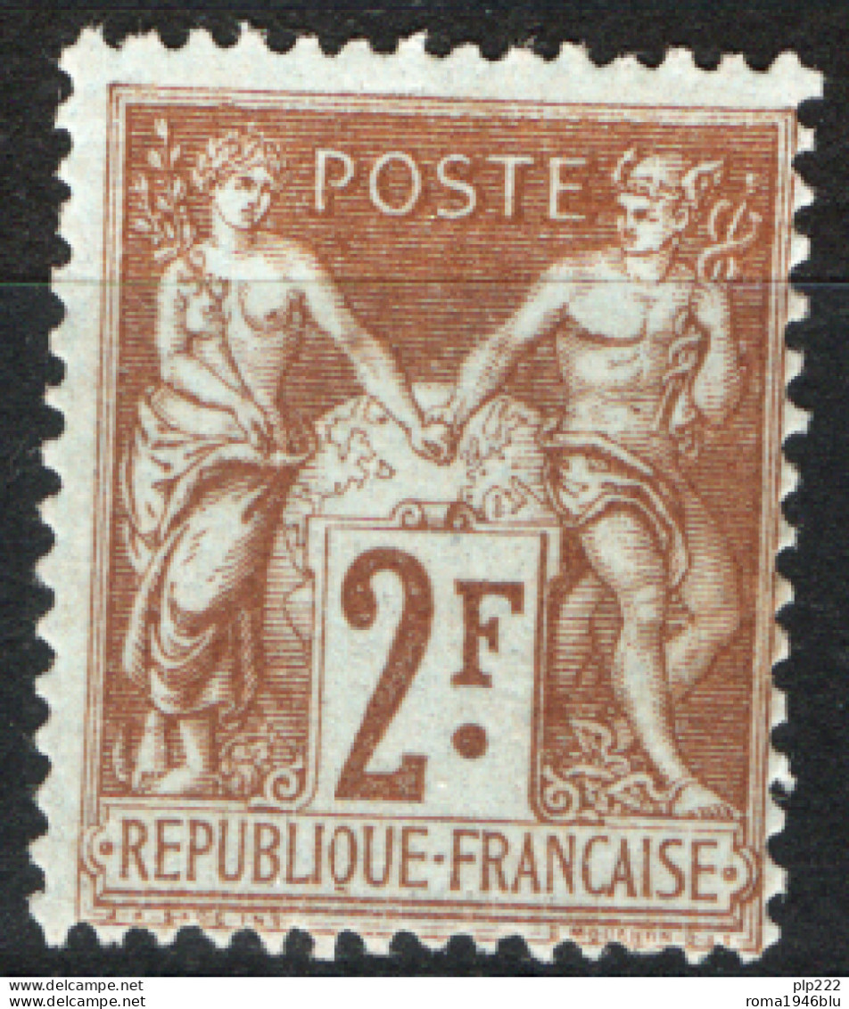 Francia 1898 Unif.105 **/MNH  VF/F - 1898-1900 Sage (Tipo III)