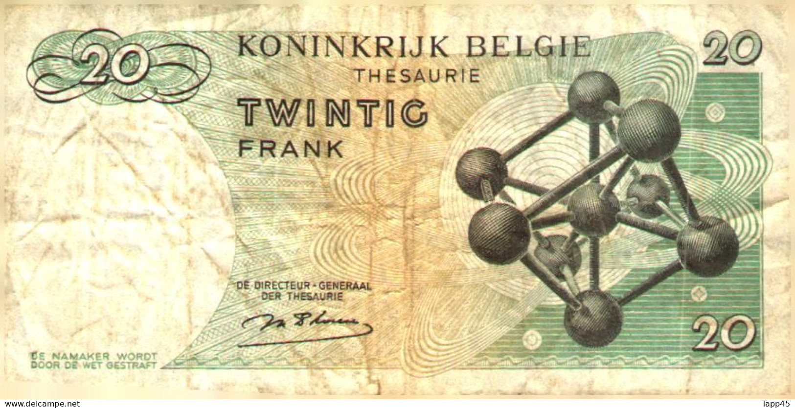 Billet  > Belgique  >	20	Francs > C 04 - Sonstige & Ohne Zuordnung