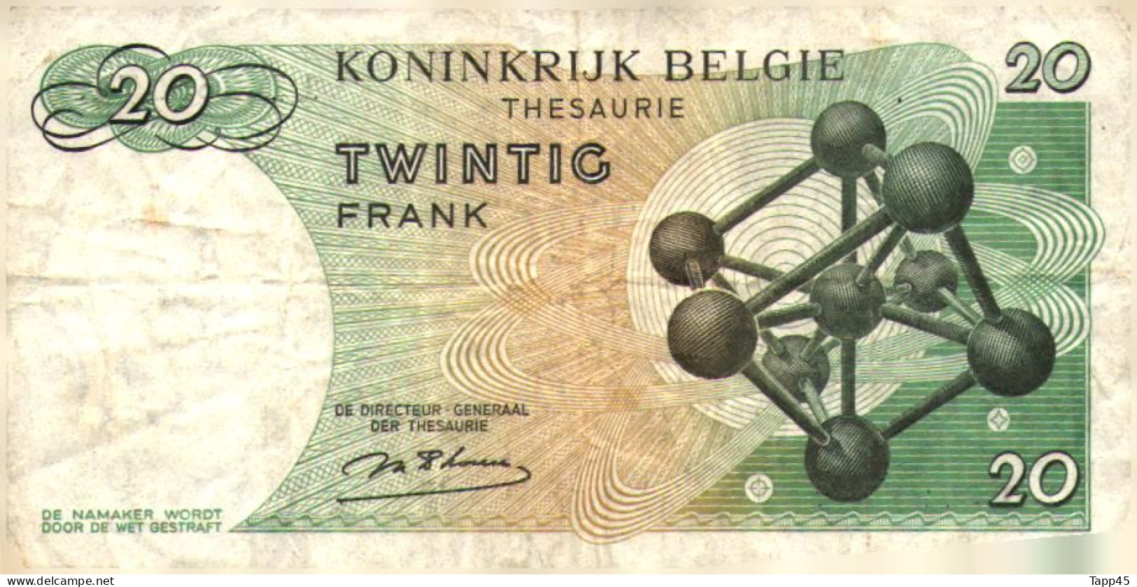 Billet  > Belgique  >	20	Francs > C 04 - Sonstige & Ohne Zuordnung