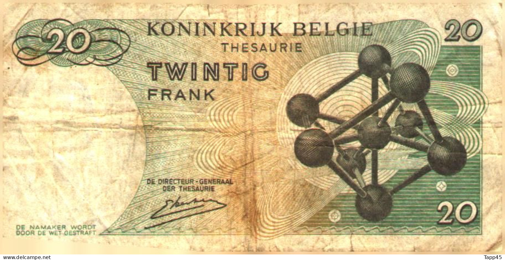 Billet  > Belgique  >	20	Francs > C 04 - Altri & Non Classificati