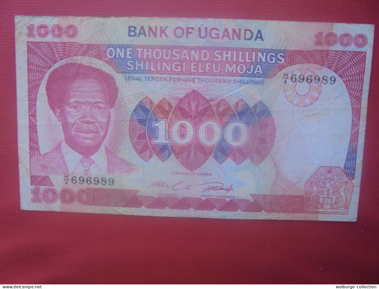 OUGANDA 1000 SHILLINGS 1983 Circuler - Uganda