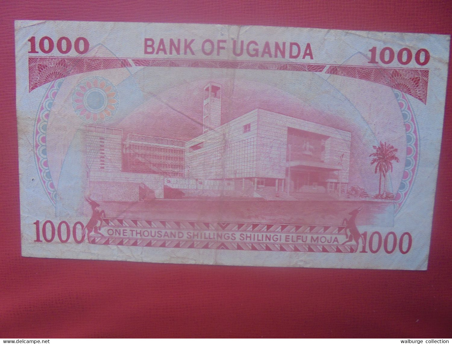 OUGANDA 1000 SHILLINGS 1983 Circuler - Ouganda
