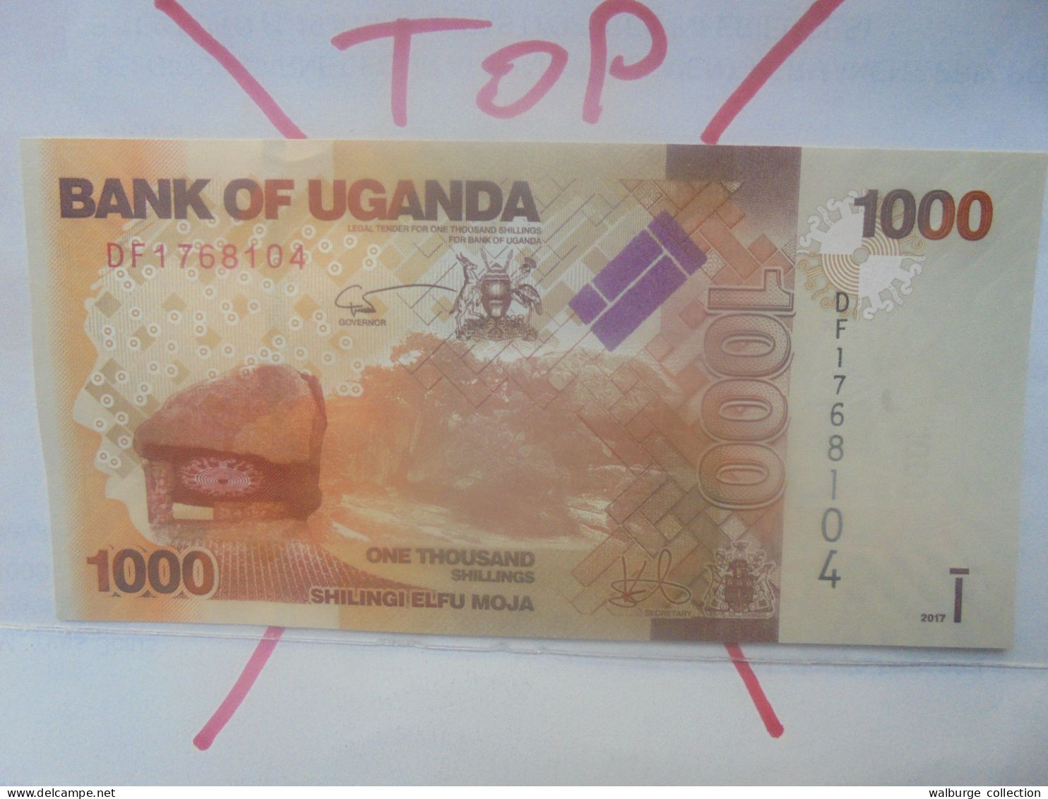 OUGANDA 1000 SHILLINGS 2017 Neuf - Oeganda