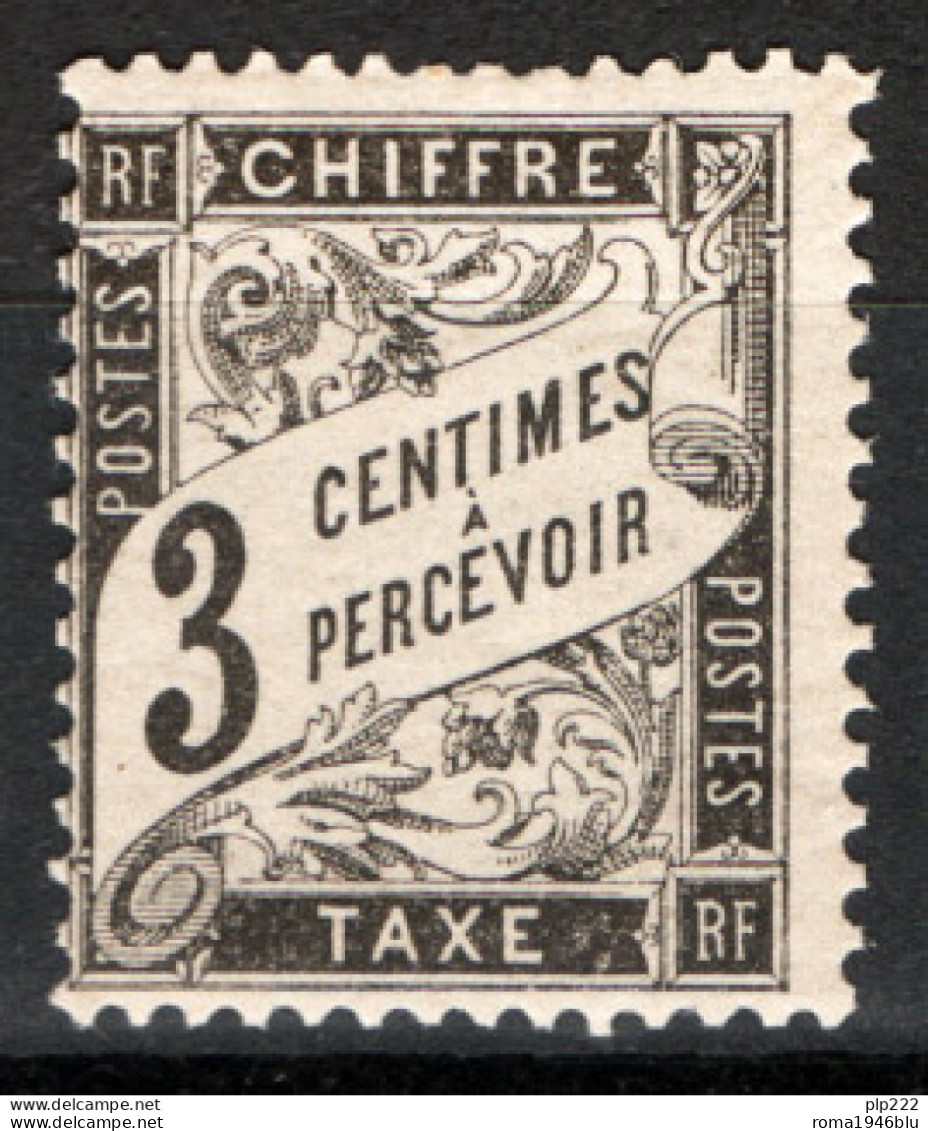 Francia 1881 Segnatasse Unif.S12 */MH VF/F - 1859-1959 Mint/hinged