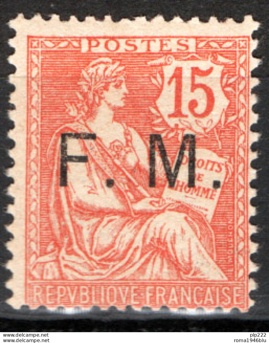 Francia 1901 Franchigia Unif.2 */MH VF/F - Sellos De Franquicias Militares