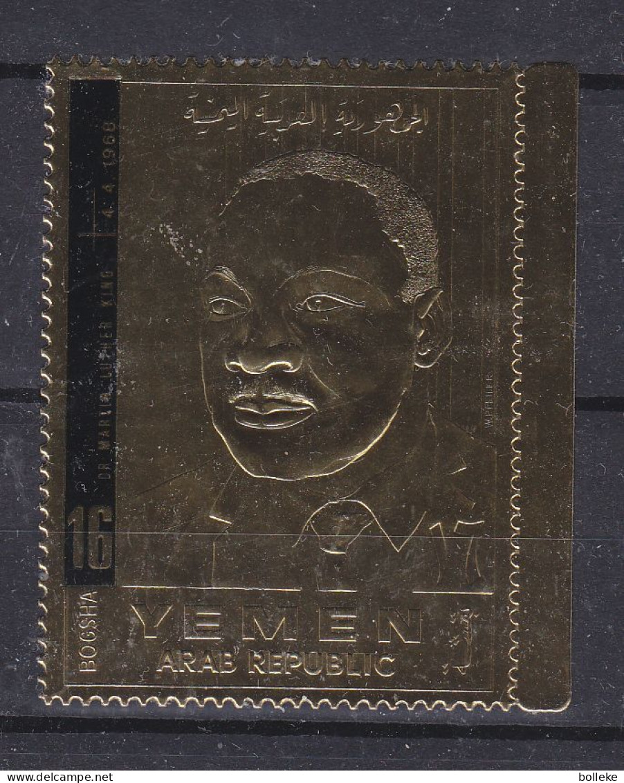 Martin Luther King - Yemen - Michel 809 ** - Valeur 12 Euros - - Martin Luther King