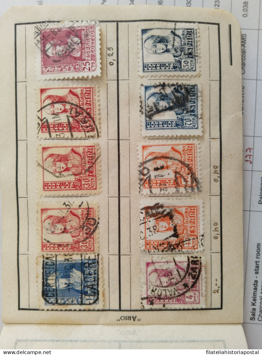 2459 ESPAÑA SPAIN ESPAGNE SPANIEN MORE + 150 SELLOS OLD STAMPS - Colecciones