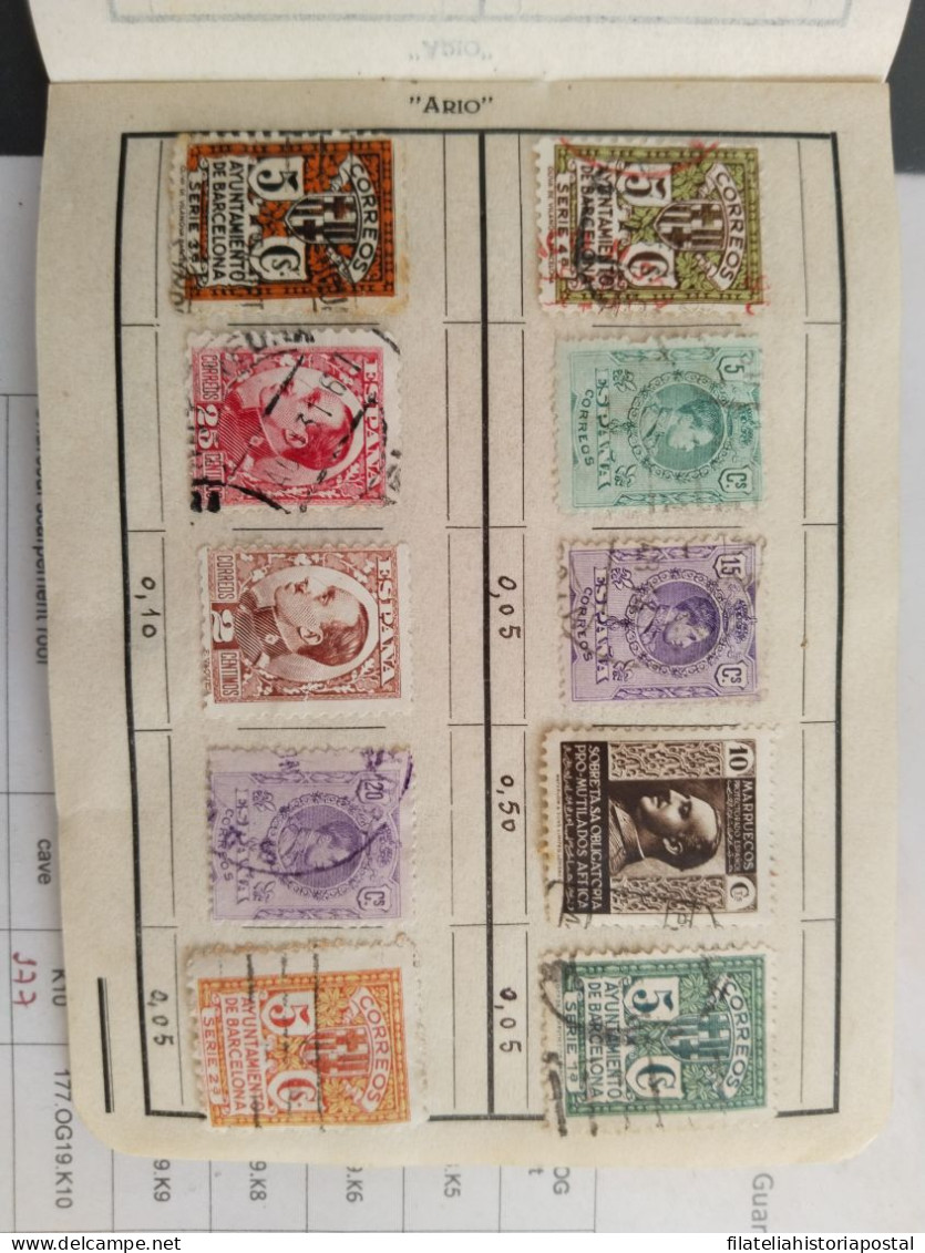 2459 ESPAÑA SPAIN ESPAGNE SPANIEN MORE + 150 SELLOS OLD STAMPS