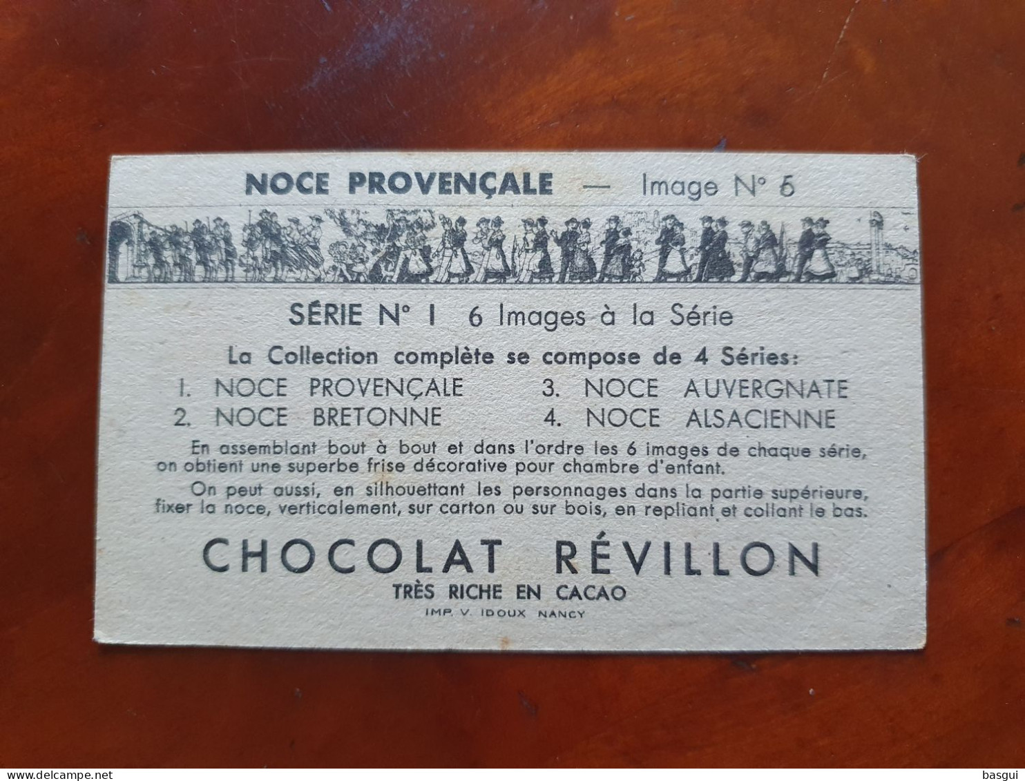 Chromo Pub Chocolat Révillon - Revillon