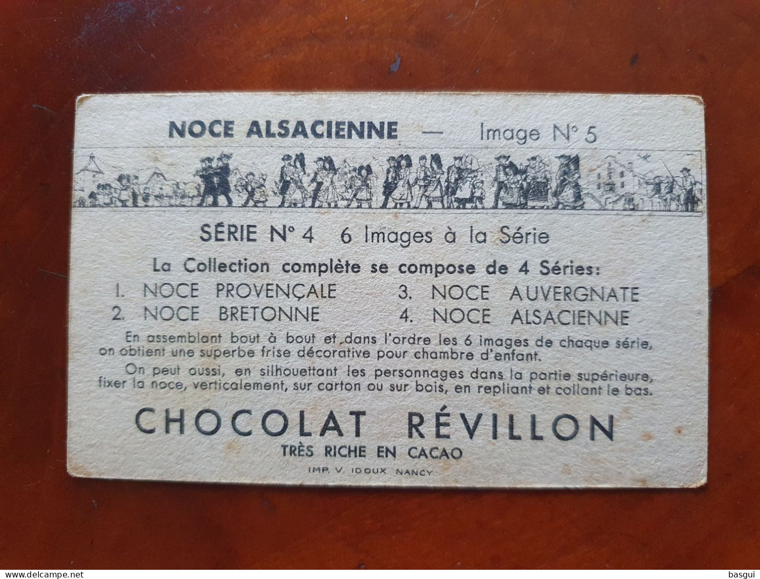 Chromo Pub Chocolat Révillon - Revillon