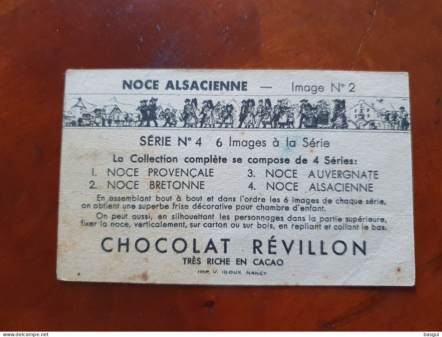 Chromo Pub Chocolat Révillon - Revillon