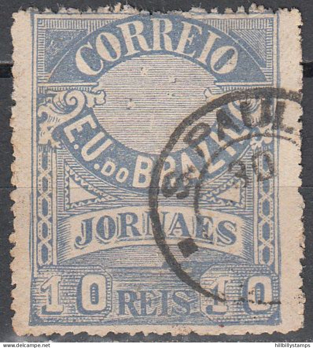 BRAZIL   SCOTT NO P22  USED YEAR  1890 - Dienstzegels