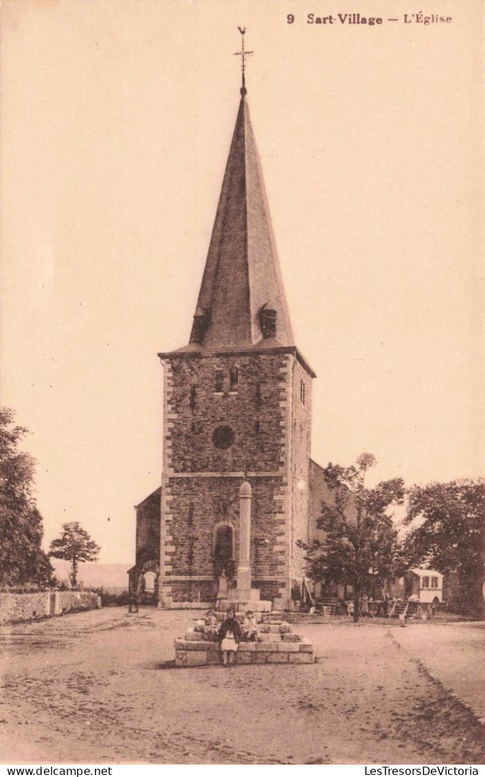 BELGIQUE - Sart Village - L'Eglise - Carte Postale Ancienne - Jalhay