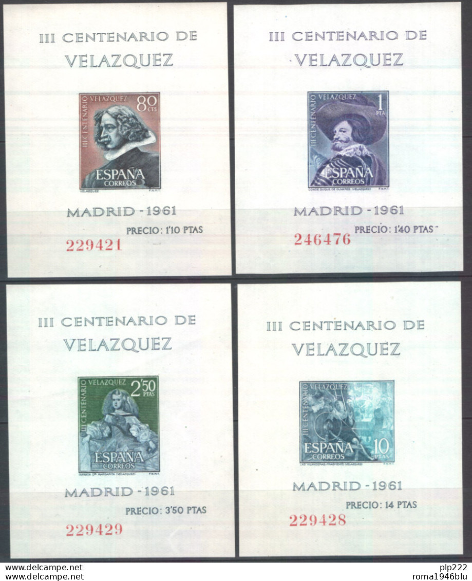 Spagna 1961 Annata Completa / Complete Year Set **/MNH VF - Volledige Jaargang