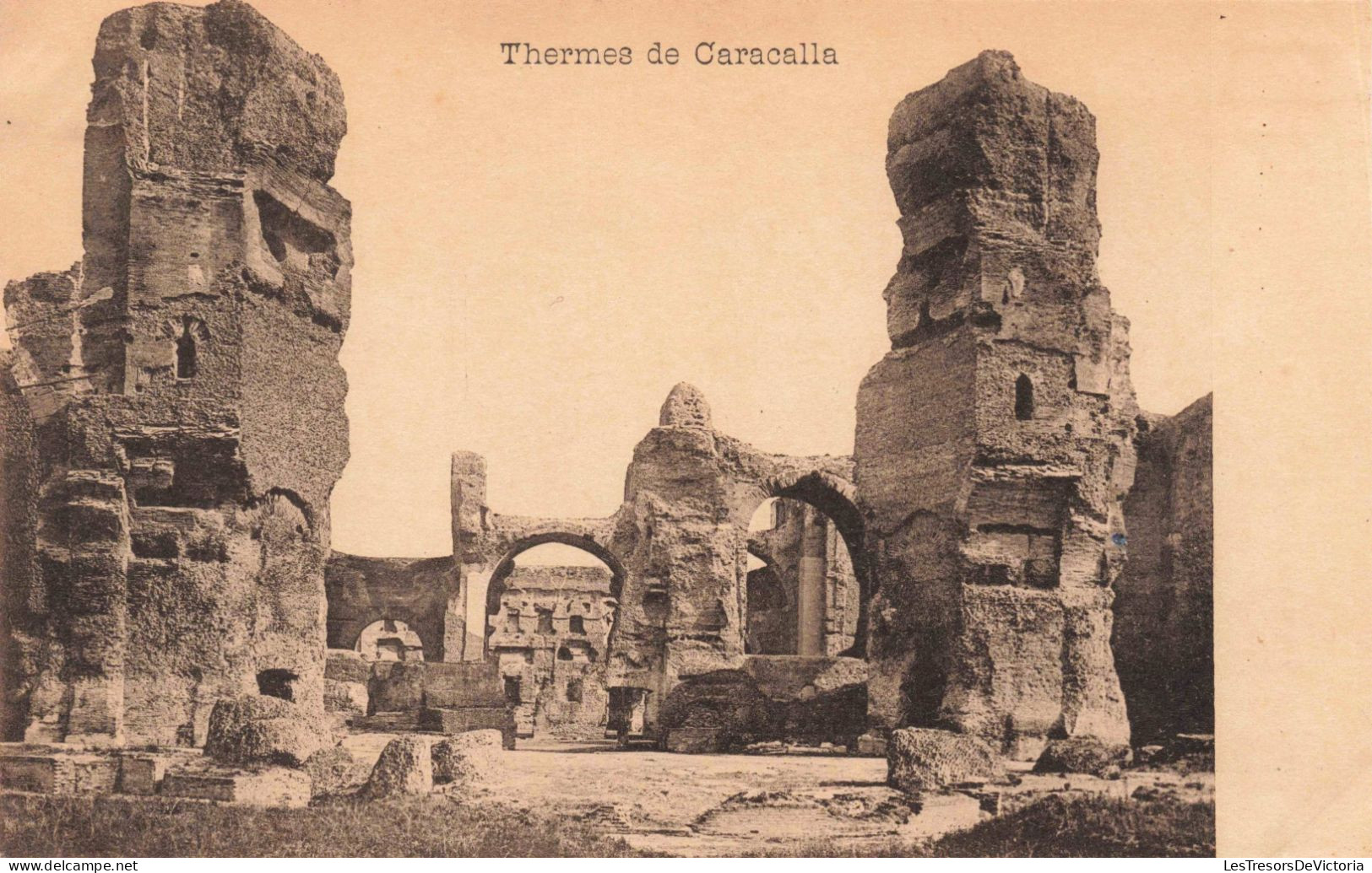 ITALIE - Rome - Thermes De Caracalla- Carte Postale Ancienne - Andere Monumente & Gebäude