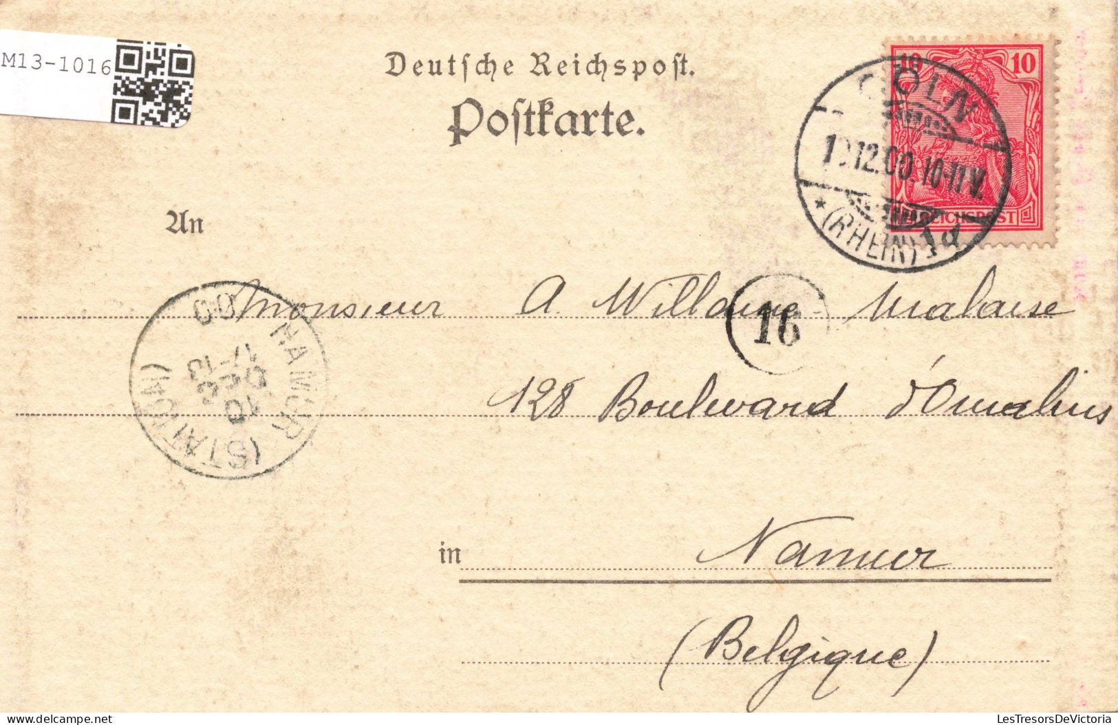ALLEMAGNE - Cologne - Cologne Vue De Deutz - Carte Postale Ancienne - Köln
