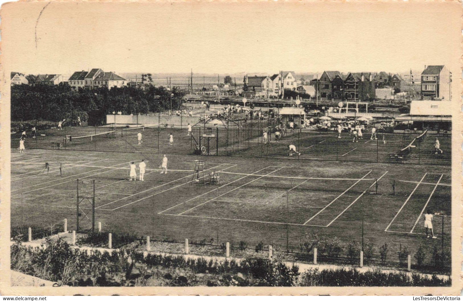 BELGIQUE - Heist - Tennis - Carte Postale Ancienne - Heist