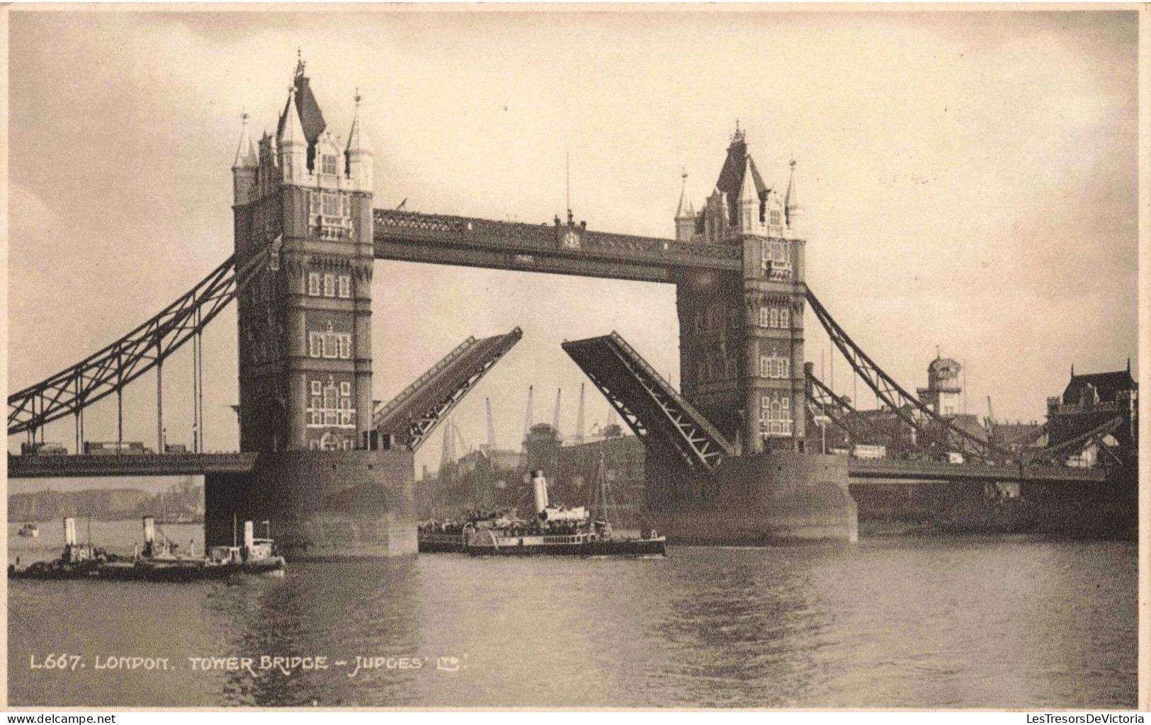 ROYAUME UNI - Angleterre - London - Tower Bridge - Judges - Carte Postale Ancienne - Sonstige & Ohne Zuordnung