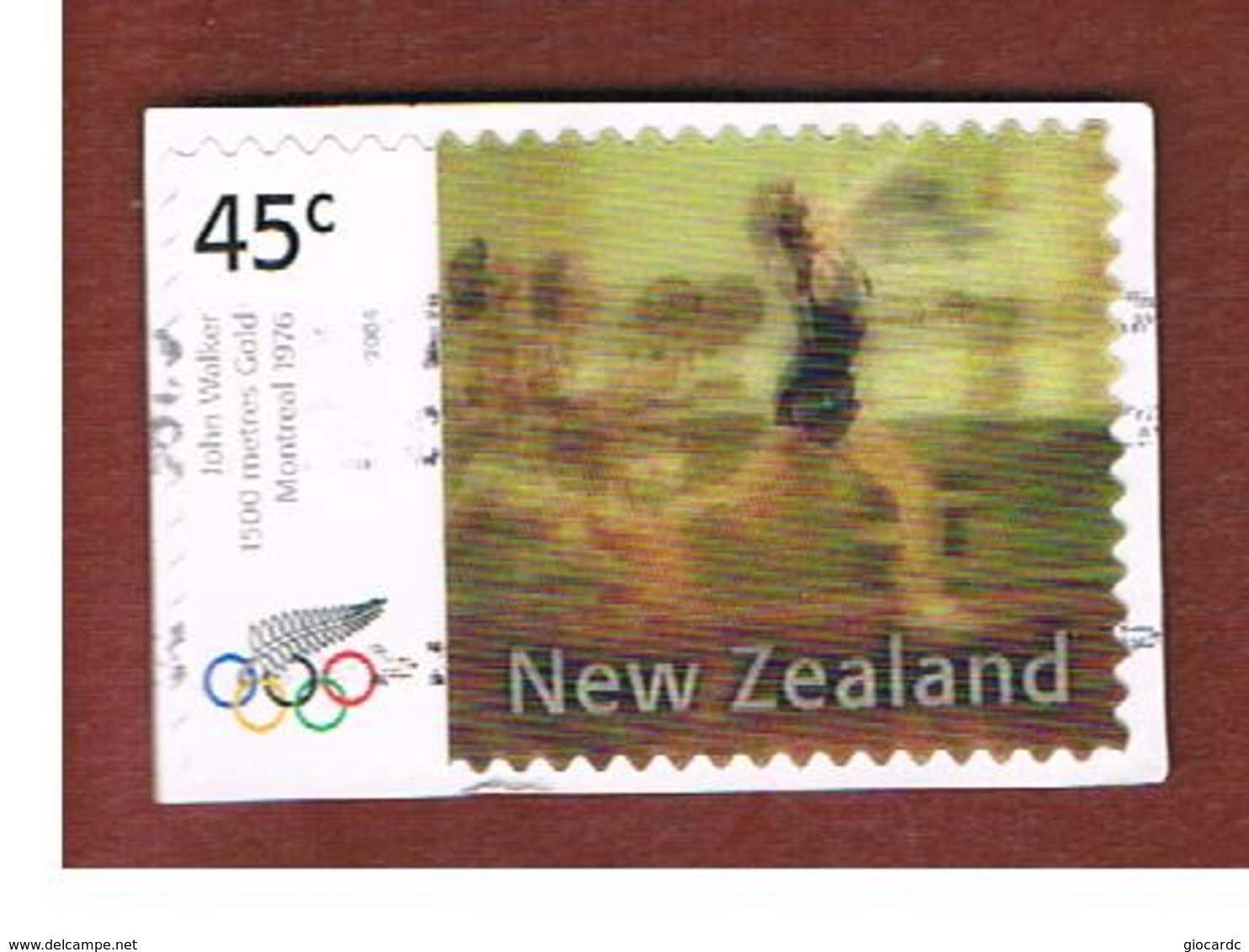 NUOVA ZELANDA (NEW ZEALAND) - SG 2727  -  2004 OLYMPIG GAMES: 1500 METRES -  USED° - Used Stamps