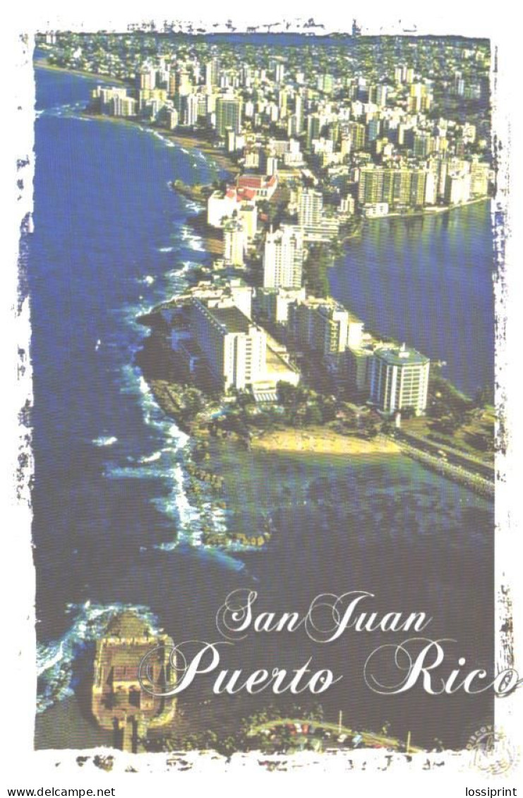 Puerto Rico:San Juan, Aerial Photo Of Condado - Puerto Rico