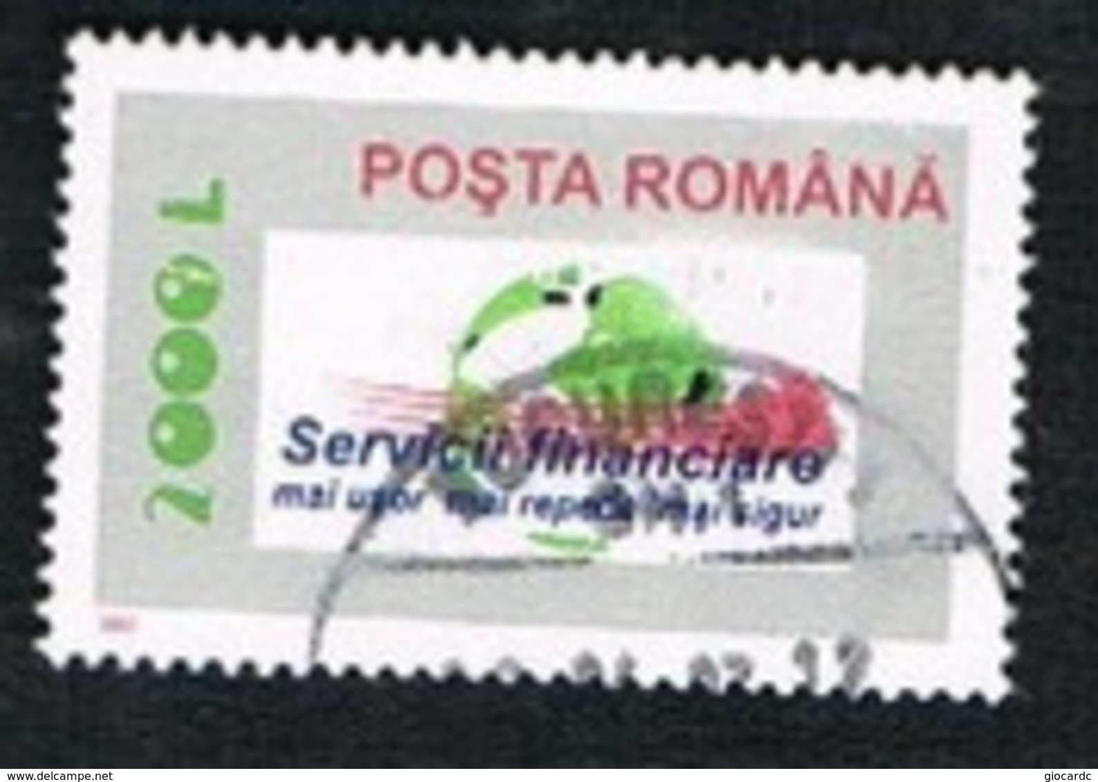 ROMANIA - SG 6295   -  2002 POSTAL SERVICES   - USED - Used Stamps