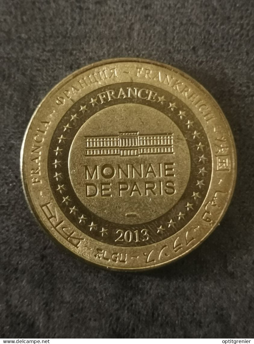 JETON TOURISTIQUE FRANCE MINIATURE 2013 MONNAIE DE PARIS MDP /TOKEN - 2013