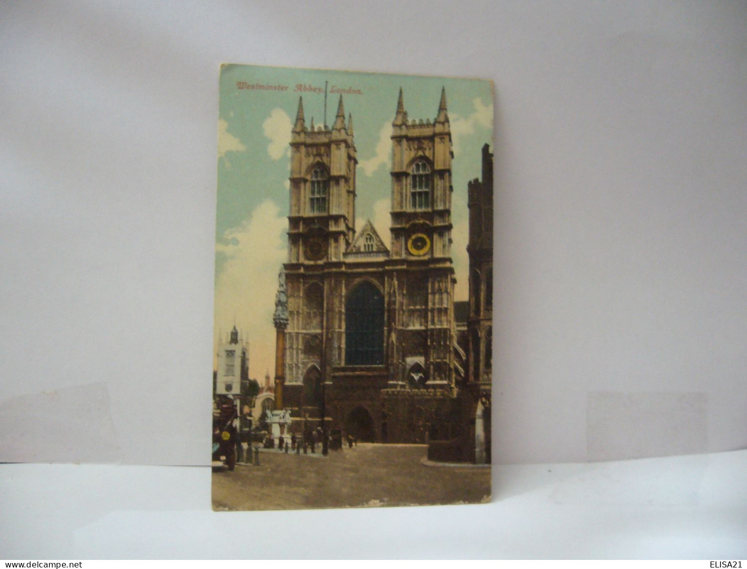WESTMINTER ABBEY  LONDON ROYAUME UNI ANGLETERRE  CPA - Westminster Abbey