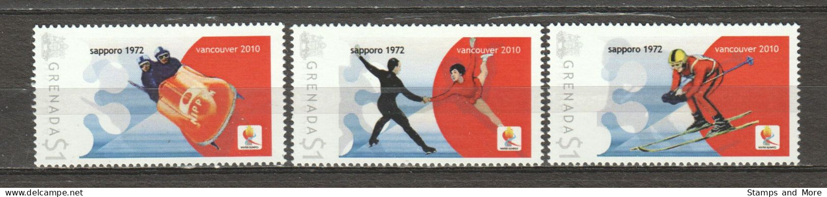 Grenada - Limited Edition Serie 11 MNH - WINTER OLYMPICS VANCOUVER 2010 - SAPPORO 1972 - Hiver 2010: Vancouver