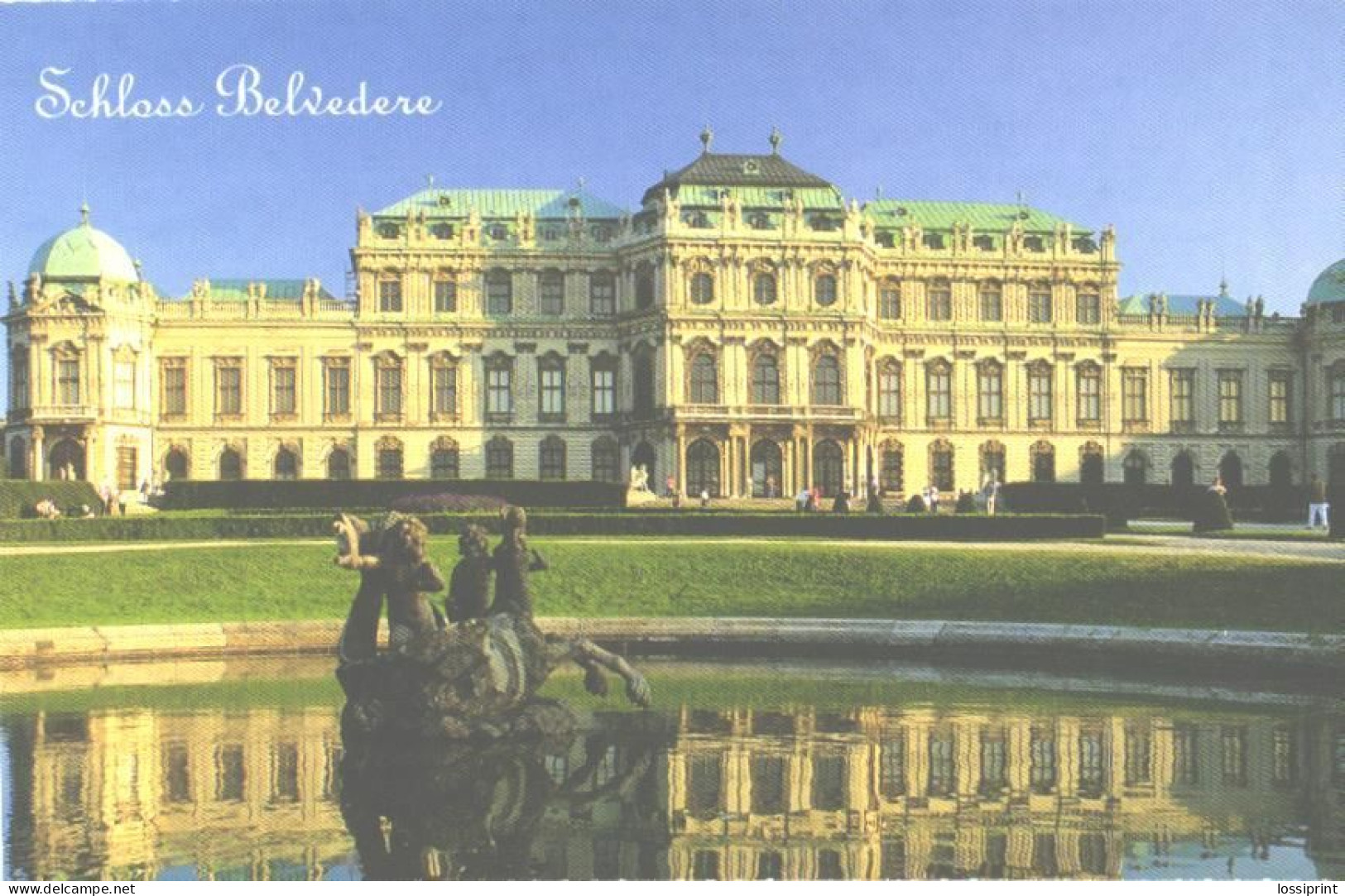 Austria:Vienna, Belvedere Palace - Belvedère