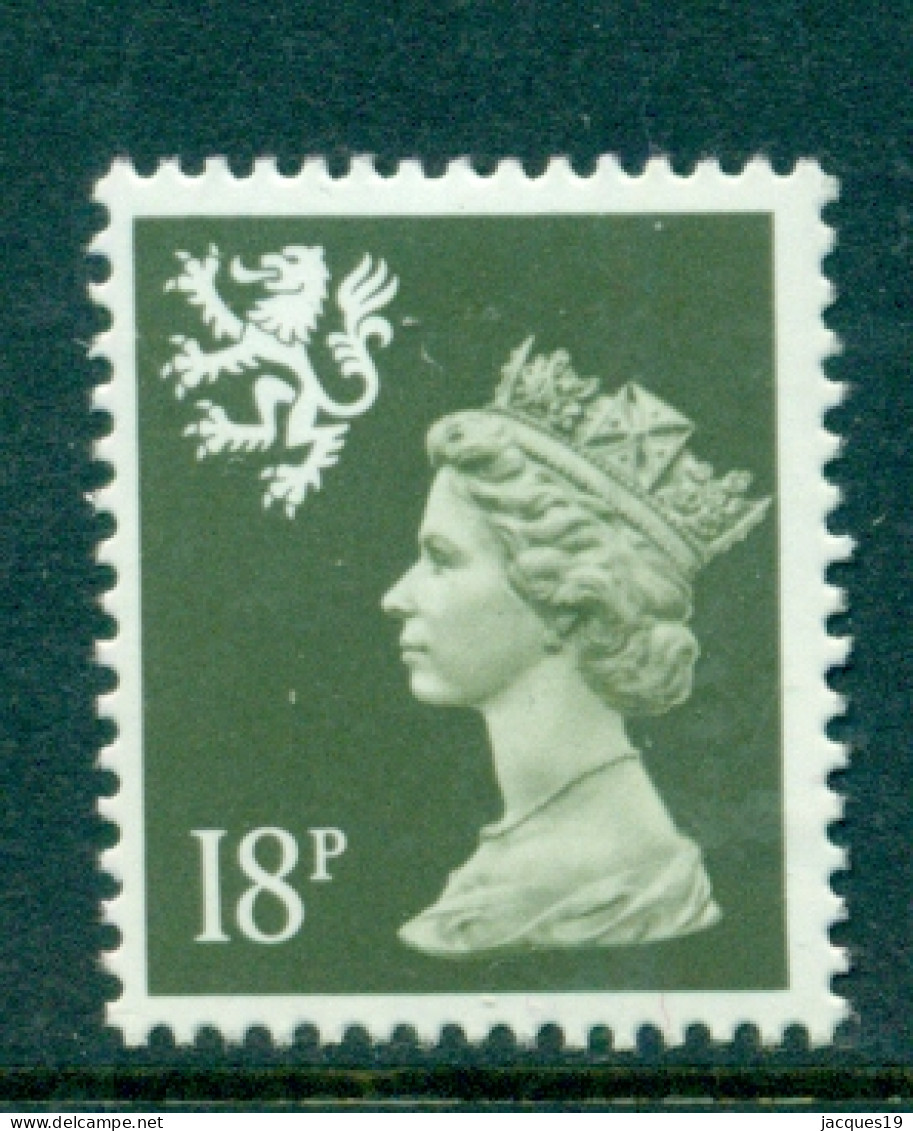 Great Britain Scotland 1981 Machin 18p Deep Violet 1 Side Band SG S44 MNH - Scotland