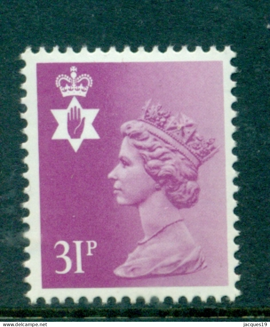 Great Britain Nortern Ireland 1987 Machin 31p Bright Purple 1 Side Band Type II SG NI64a MNH - Northern Ireland