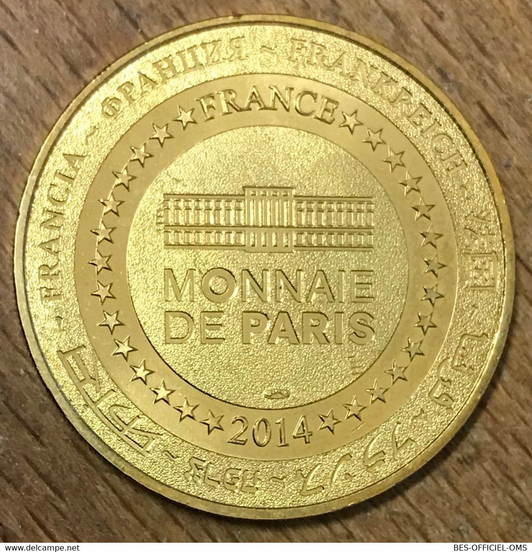 75007 PARIS TOMBEAU DE NAPOLÉON MUSÉE DE L'ARMÉE MDP 2014 MÉDAILLE MONNAIE DE PARIS JETON TOURISTIQUE TOKENS MEDALS COIN - 2014