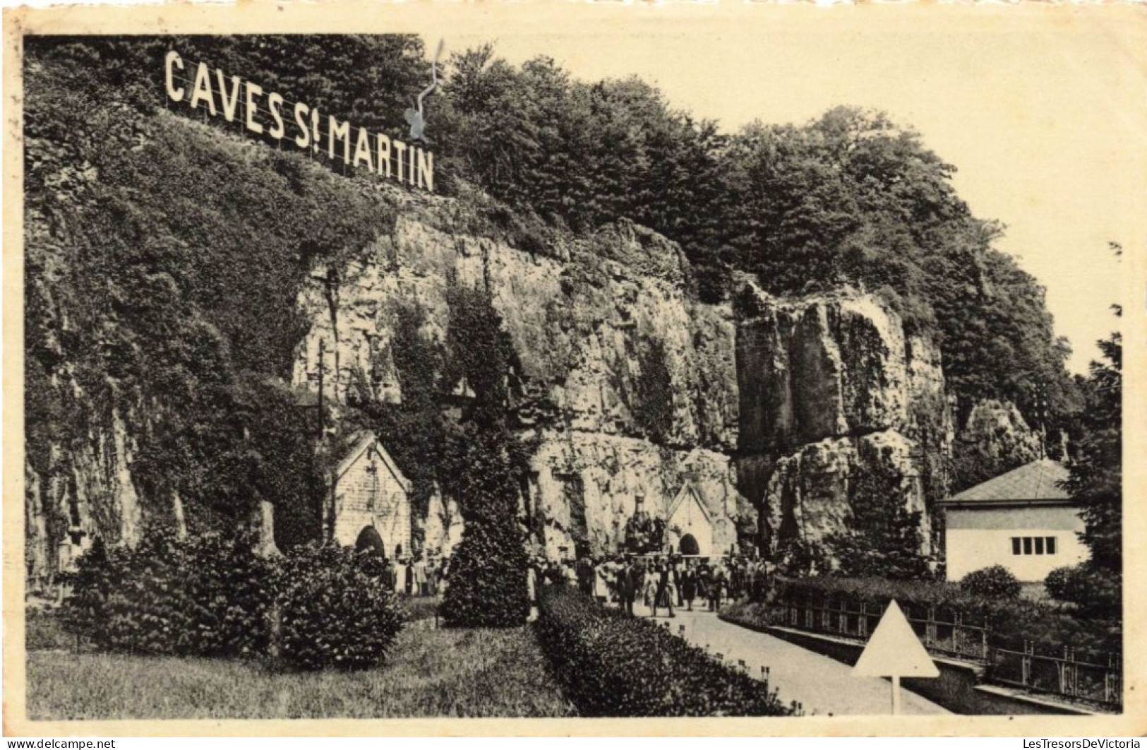 LUXEMBOURG - REMICH - Caves St Martin - Carte Postale Ancienne - Remich