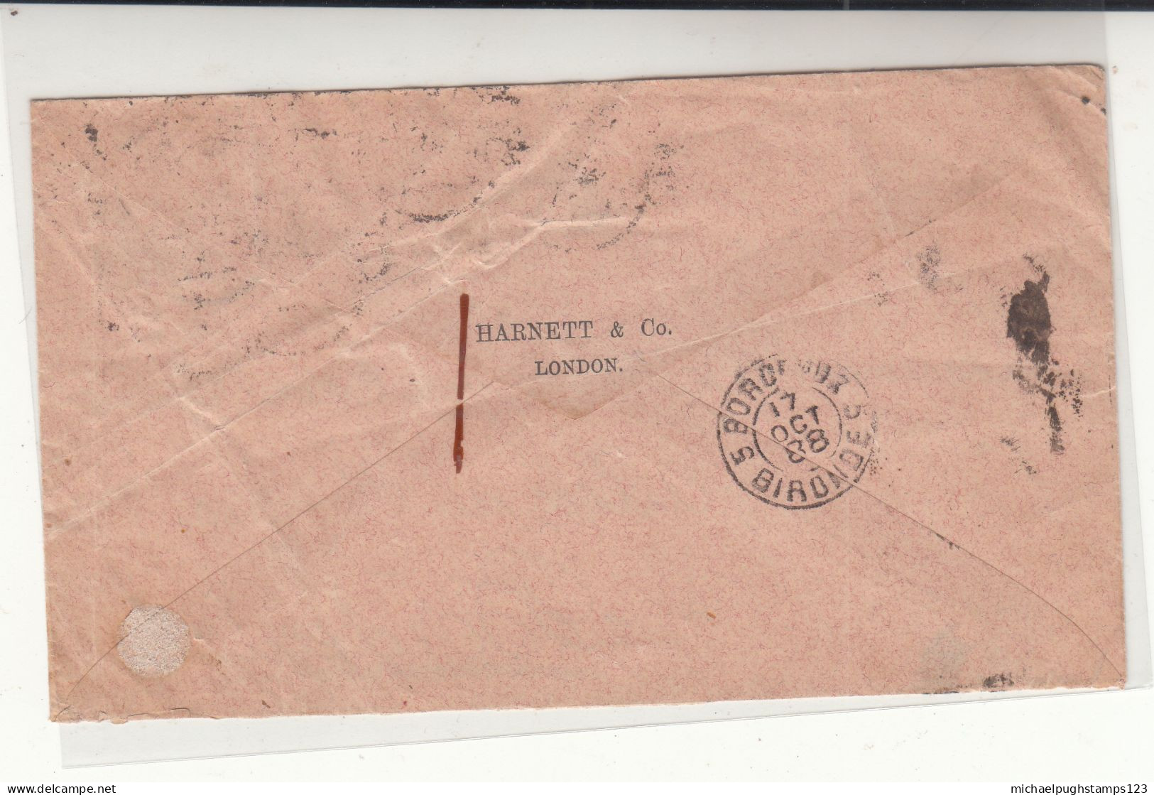 G.B. / London Hooded Circles / France / Late Fee Mail - Unclassified