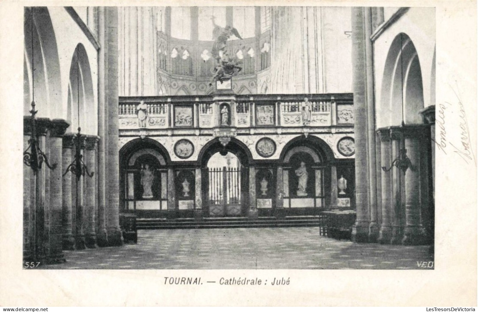 BELGIQUE - Tournai - Cathédrale - Jubé - Carte Postale Ancienne - Tournai
