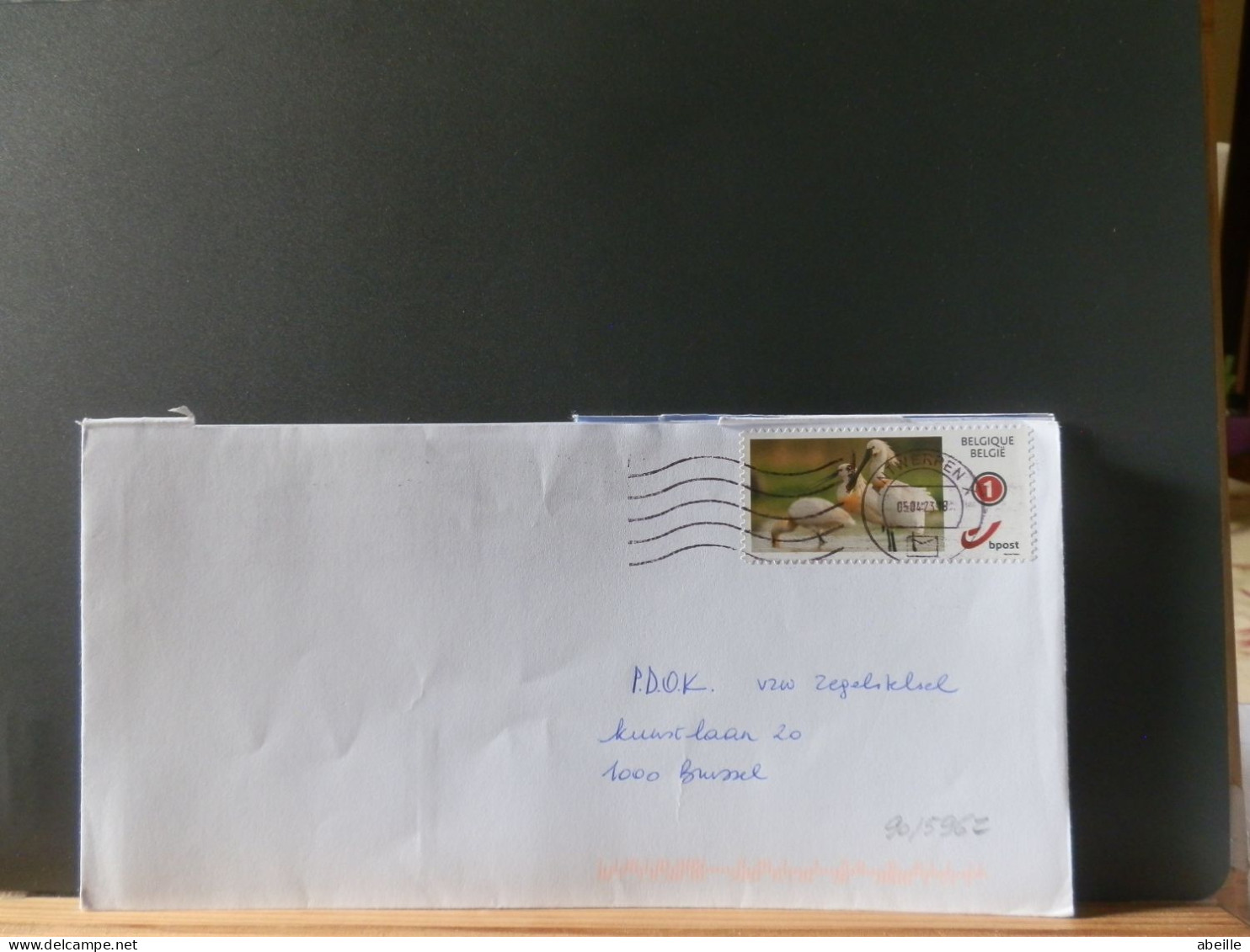 90/596Z   LETTRE BELGE - Pelikanen