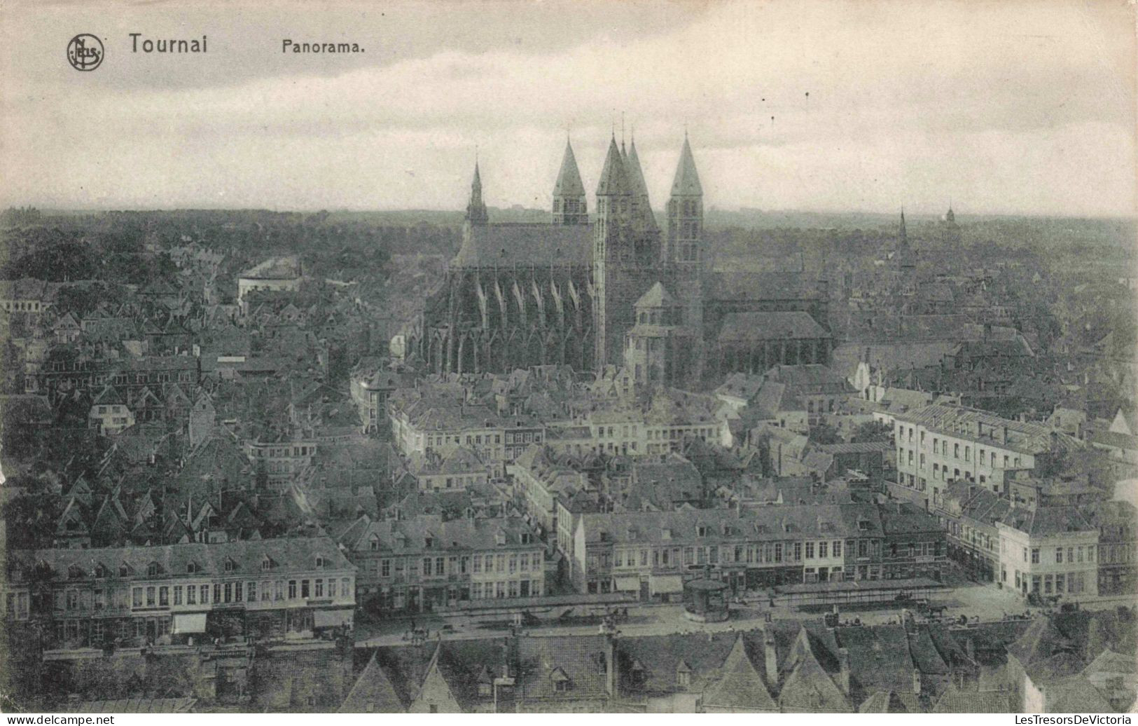 BELGIQUE - Tournai - Panorama - Carte Postale Ancienne - Doornik