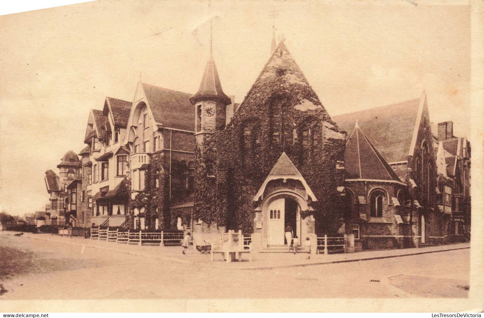 BELGIQUE - Knokke Zoute - Hôtel Mon Plaisir - Carte Postale Ancienne - Knokke