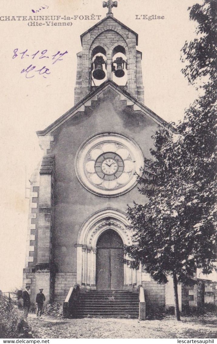 Chateauneuf La Foret L Eglise Petite Animation - Chateauneuf La Foret