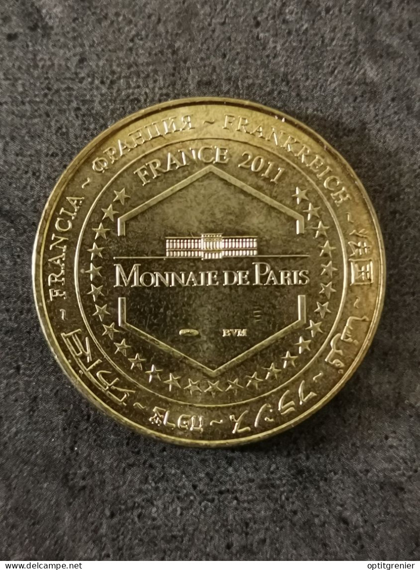 JETON TOURISTIQUE NOTRE DAME DE BOULOGNE SUR MER 2011 MONNAIE DE PARIS MDP /TOKEN - 2011