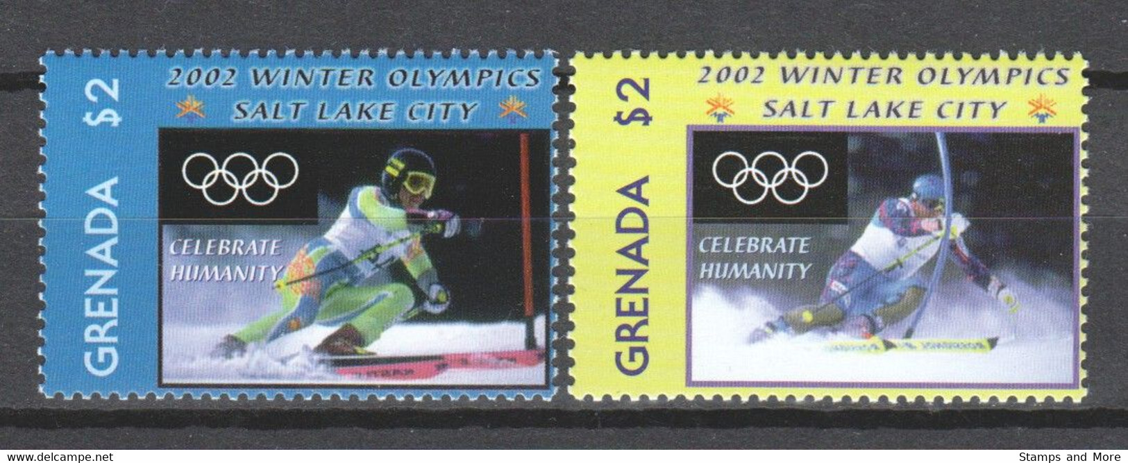 Grenada 2002 Mi 4965-4966 MNH WINTER OLYMPICS SALT LAKE CITY - Winter 2002: Salt Lake City