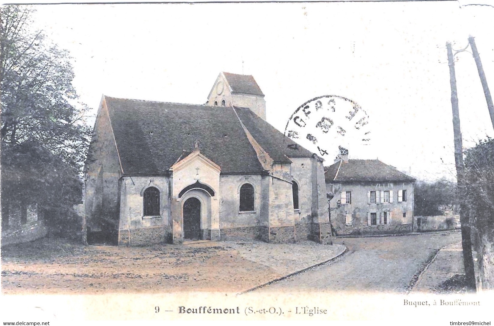 CPA Bouffémon  L'Eglise (dans L'état) - Bouffémont