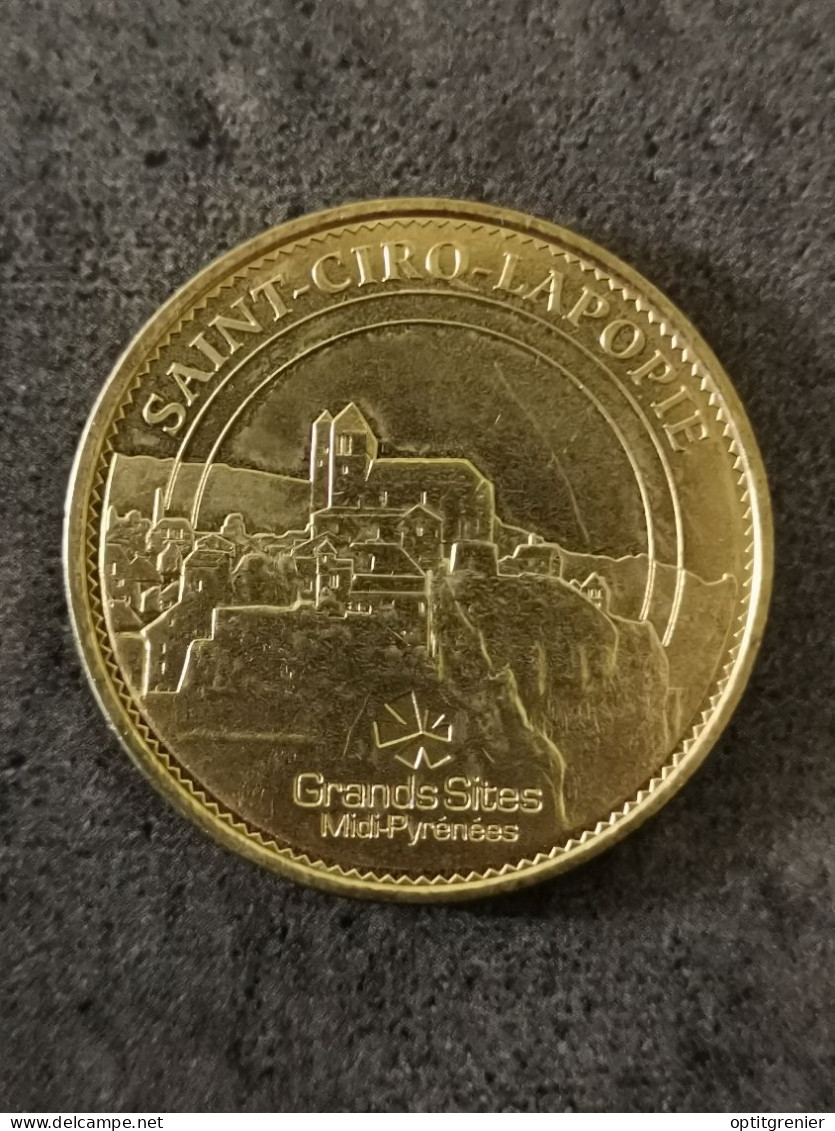 JETON TOURISTIQUE SAINT CIRQ LAPOPIE 2015 MONNAIE DE PARIS MDP /TOKEN - 2014