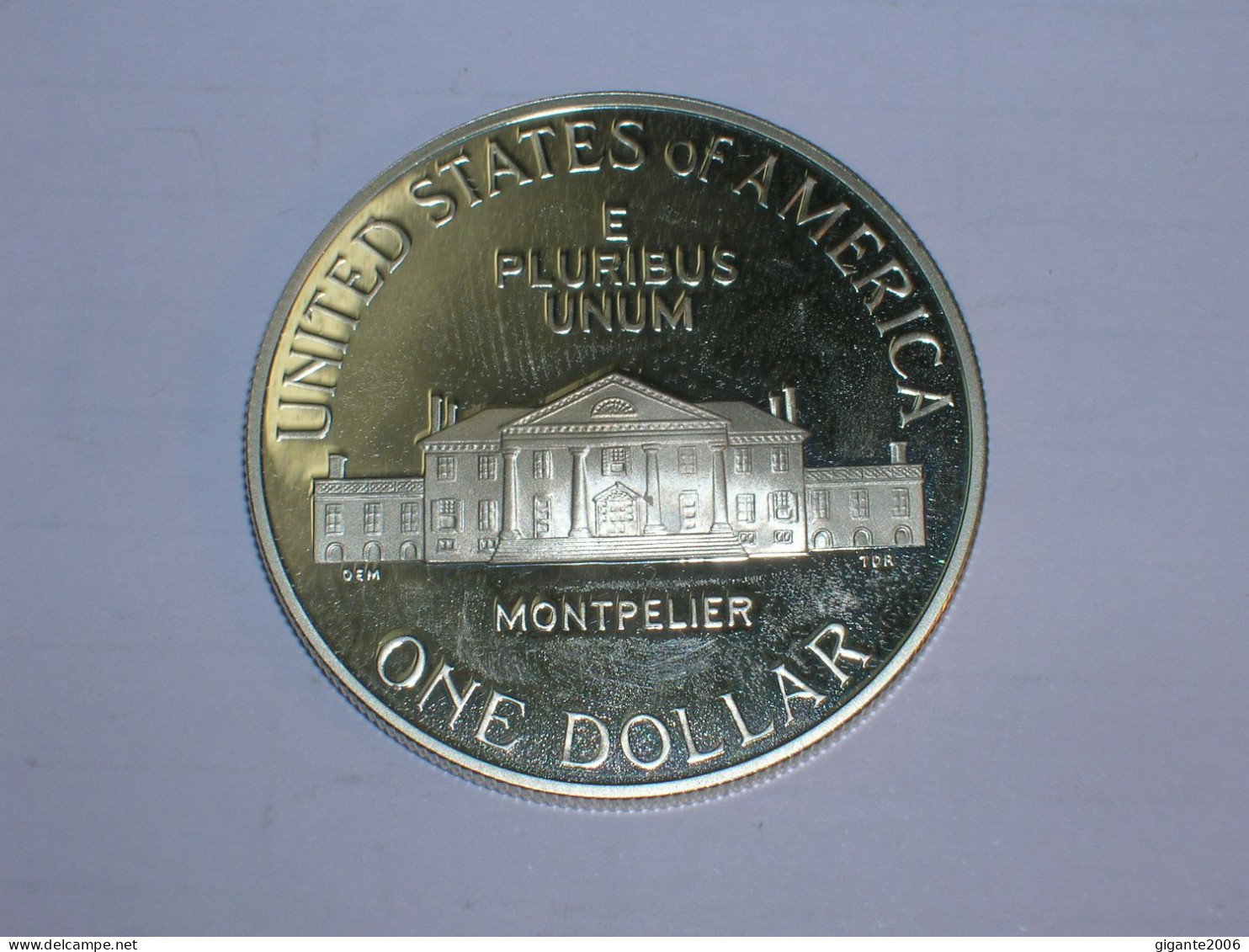 Estados Unidos/USA 1 Dolar Conmemorativo, 1993 S, Proof, James Madison (13951) - Commemoratives