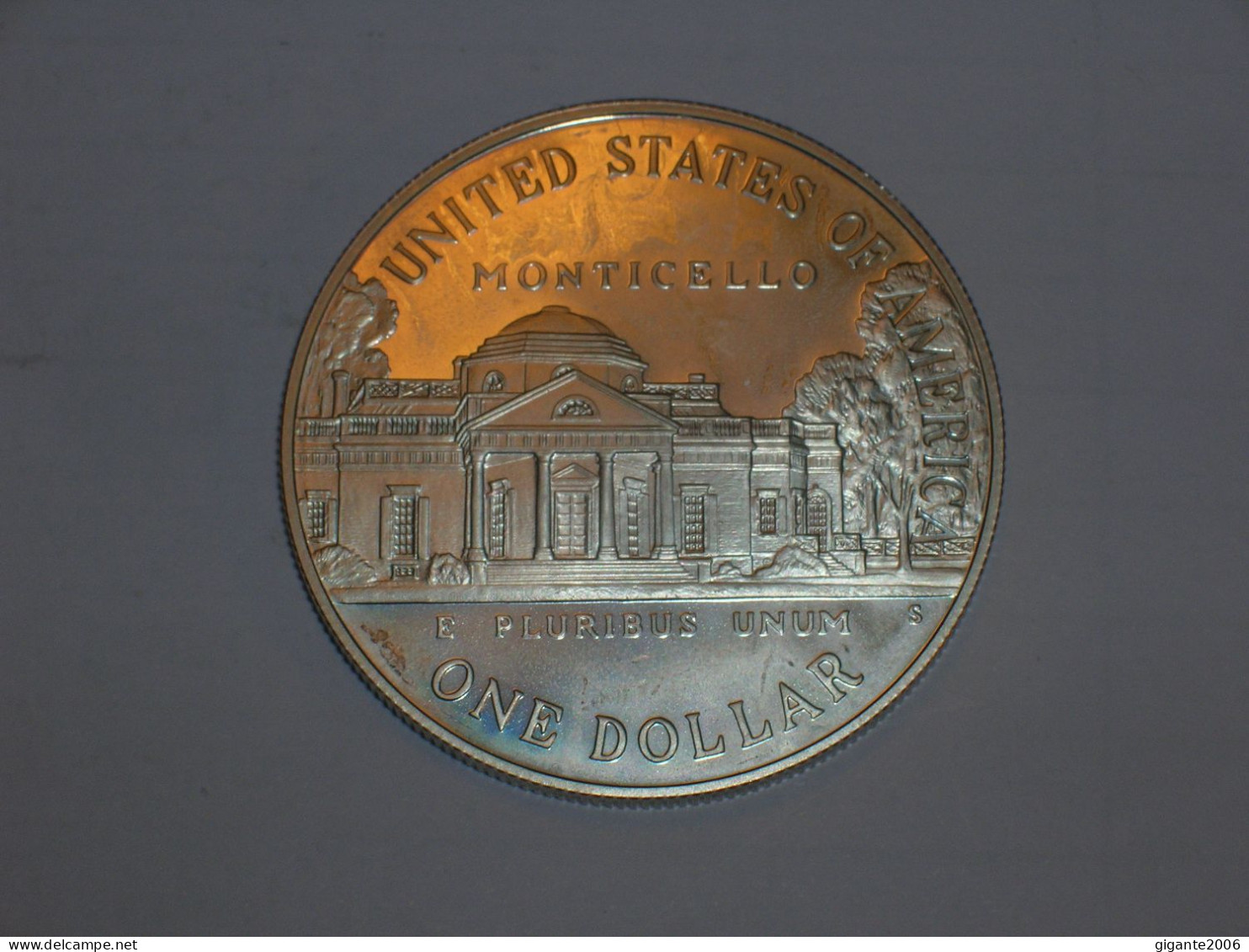 Estados Unidos/USA 1 Dolar Conmemorativo, 1993/1994 S, Proof, Thomas Jefferson (13953) - Commemoratifs