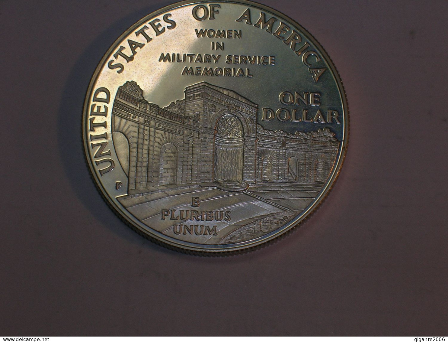 Estados Unidos/USA 1 Dolar Conmemorativo, 1994 P, Proof, Women In Military Service Memorial (13955) - Commemoratives