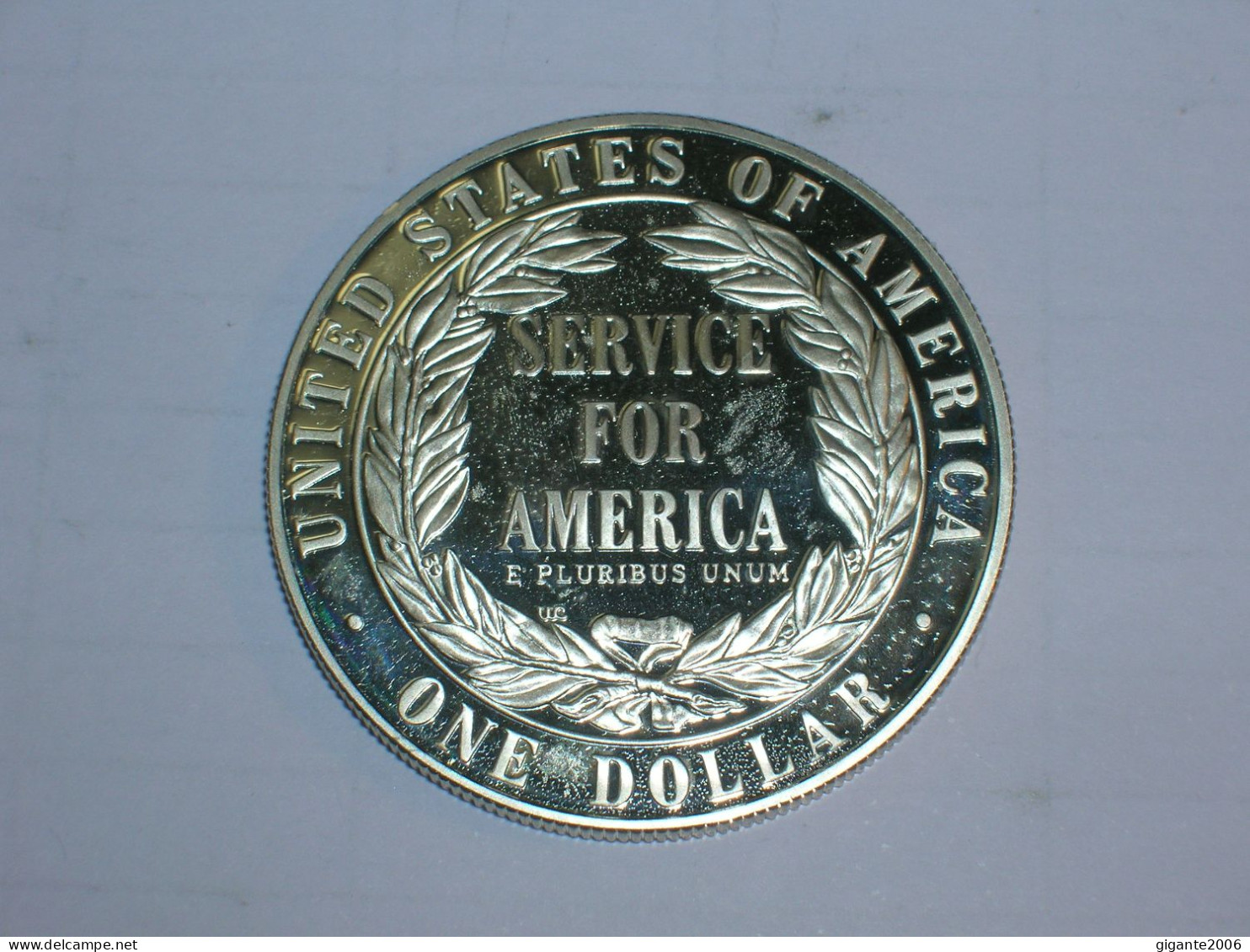 Estados Unidos/USA 1 Dolar Conmemorativo, 1996 S, Proof, National Community Service (13960) - Herdenking
